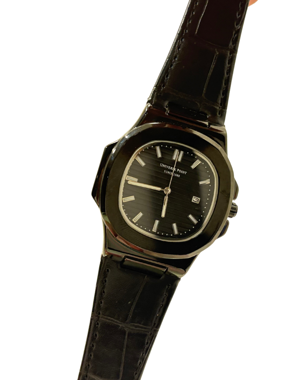 UNIVERSE POINT Black/White Quartz Square (Black)