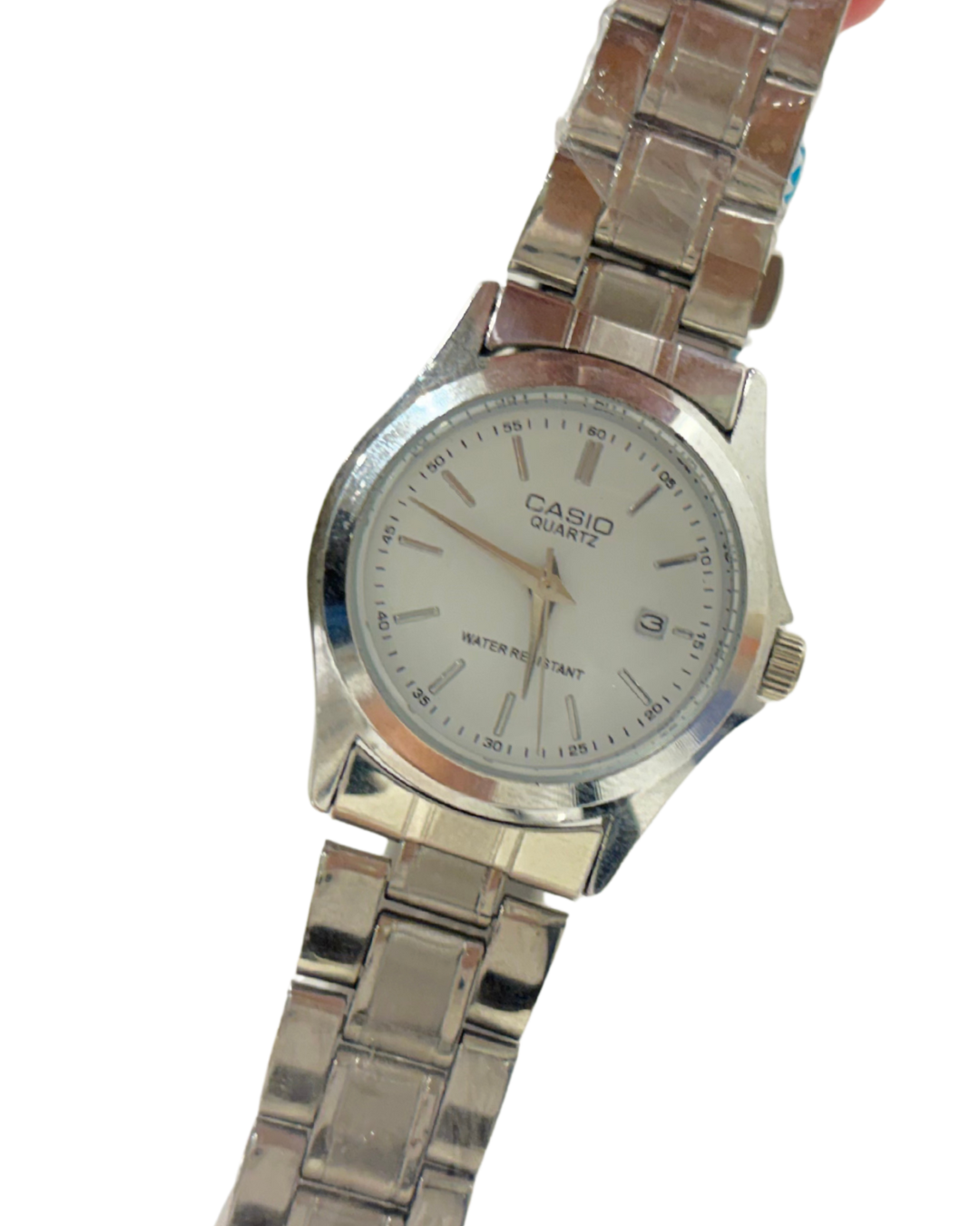 CASIO Multi/Silver Datejust Quartz Circular (Silver)