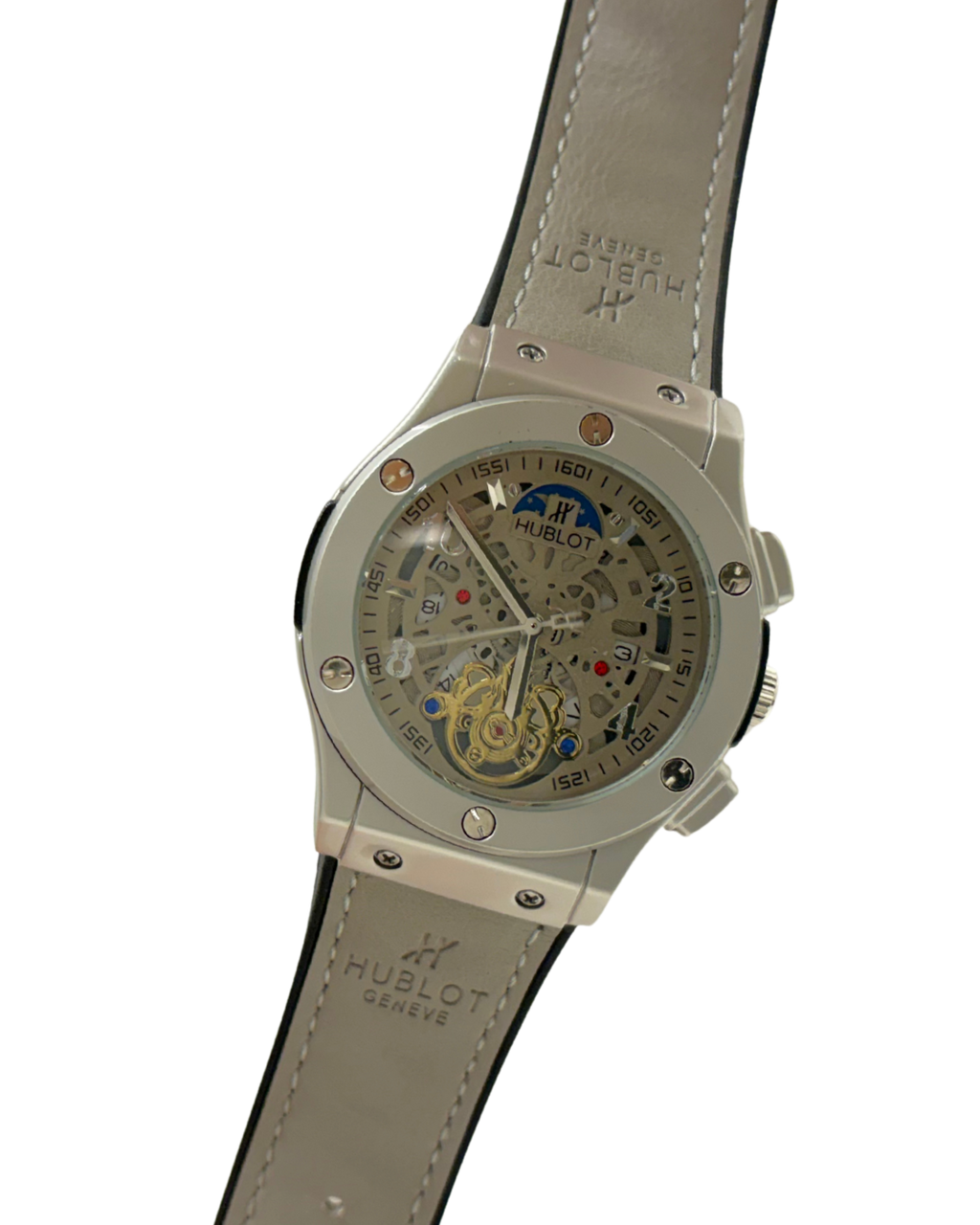 HUBLOT GENEVE Grey/Silver Datejust Circular (Grey)