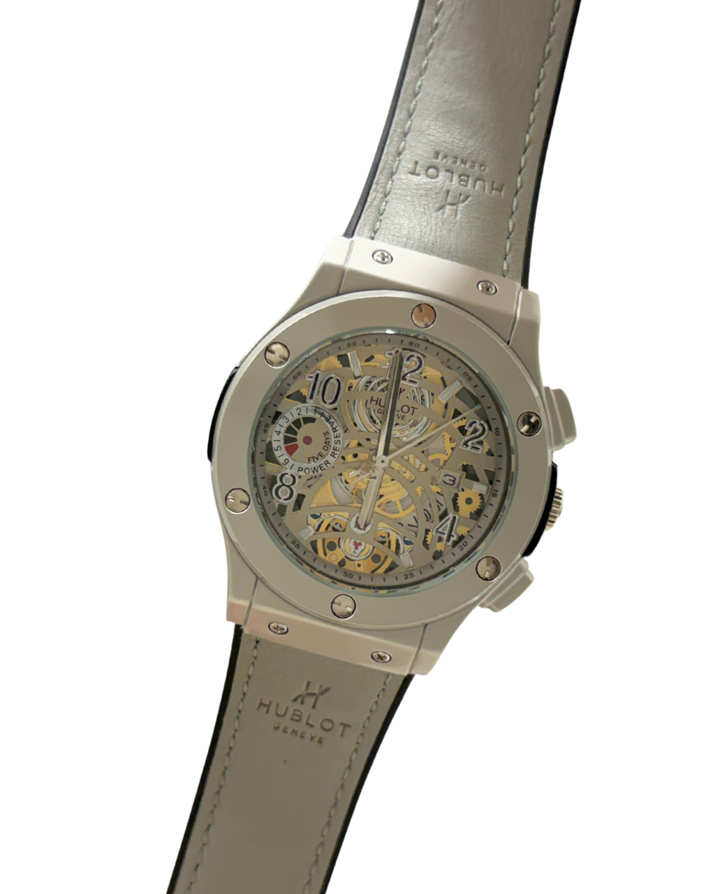 HUBLOT GENEVE Grey/Silver Datejust Circular (Grey)