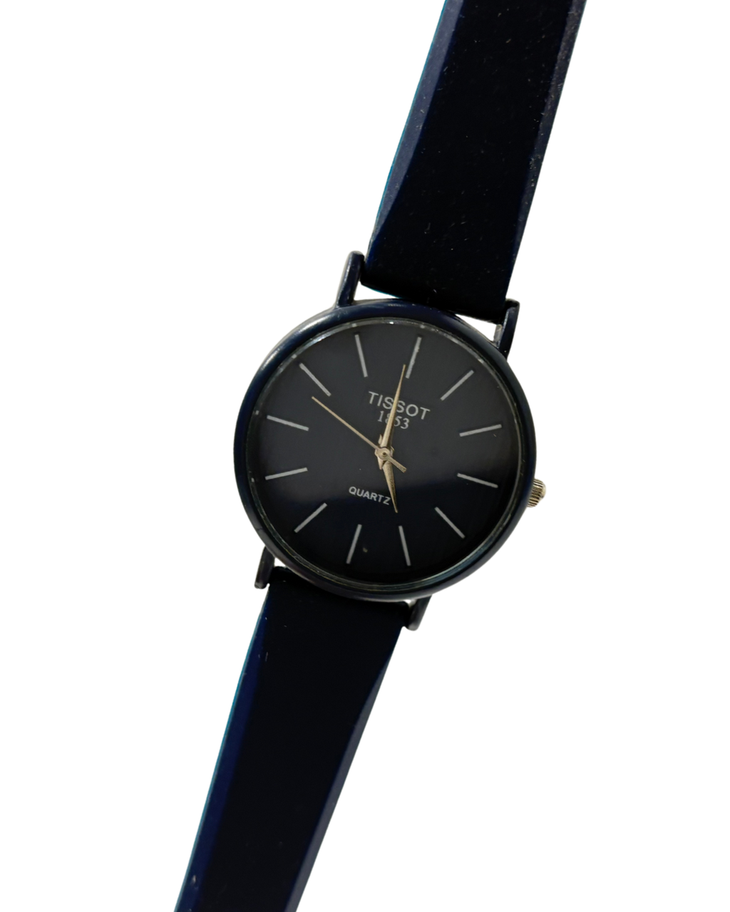 TISSOT Black/White Quartz Circular (Blue)