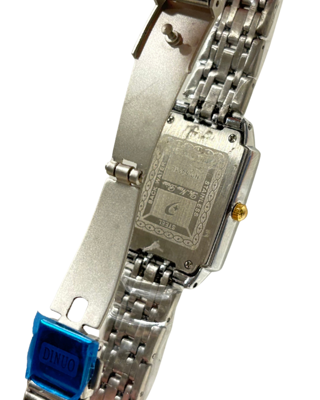 DINUO Day-Date Black/White Square (Silver)