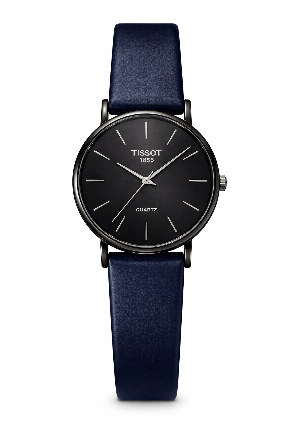 TISSOT Black/White Quartz Circular (Blue)